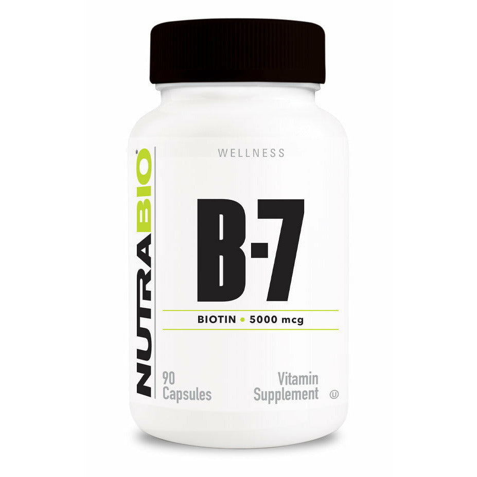 Biotin/B-7 (5000mcg) - 120 Vegetable Capsules