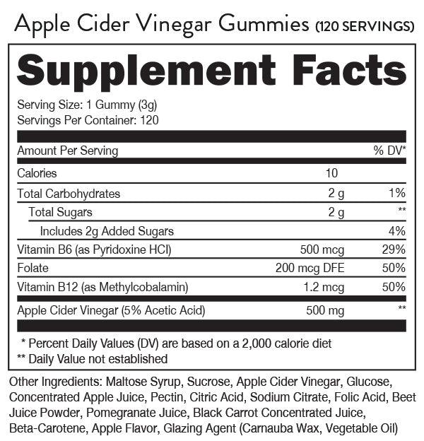 Bucked Up Apple Cider Vinegar Gummies