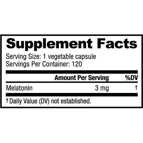 NutraBio Melatonin